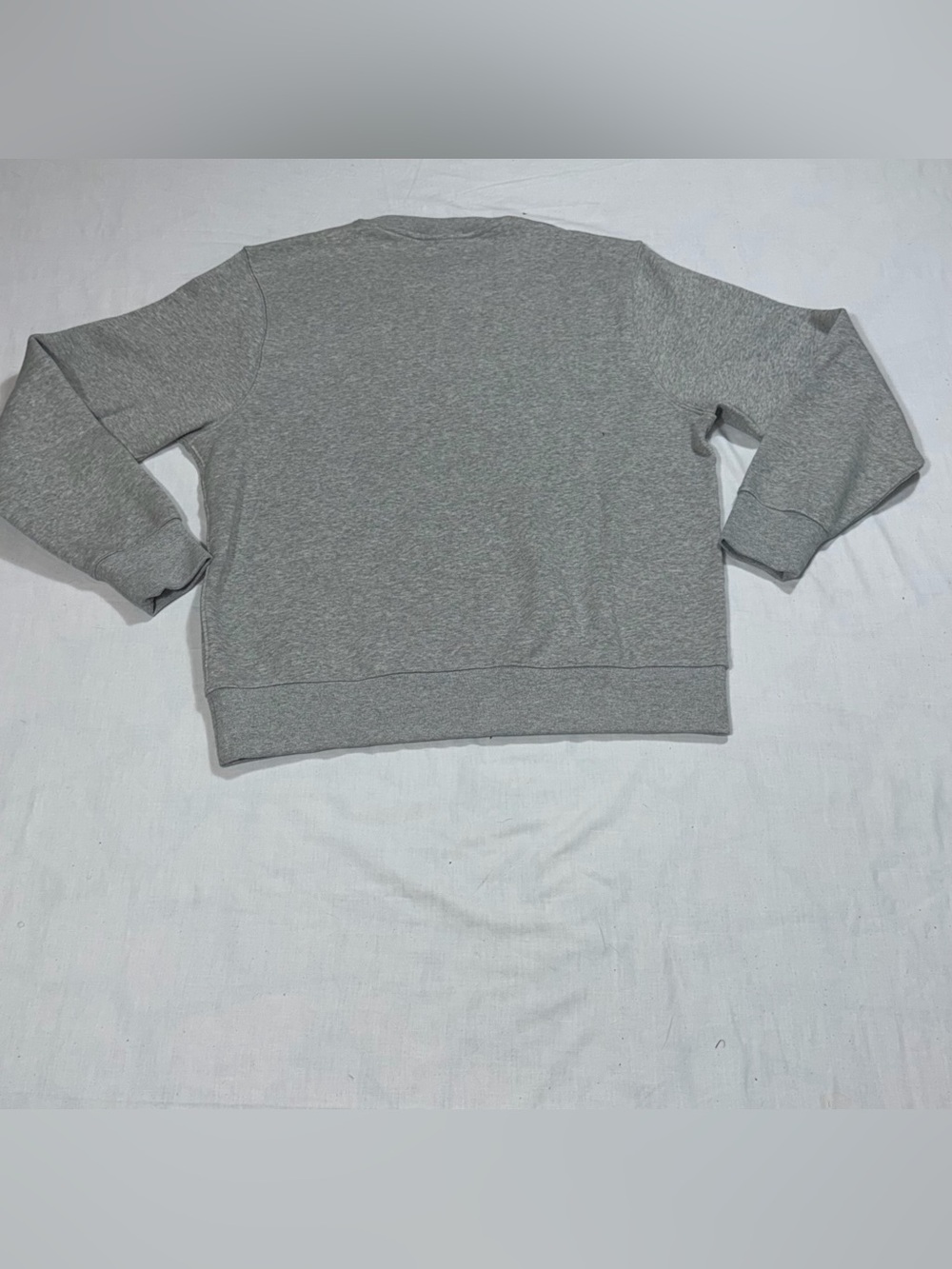 Nike Sportswear Club Fleece Crewneck Sweatshirt Gray Heather Mens NWT BV2662-063 - Picture 2 of 11